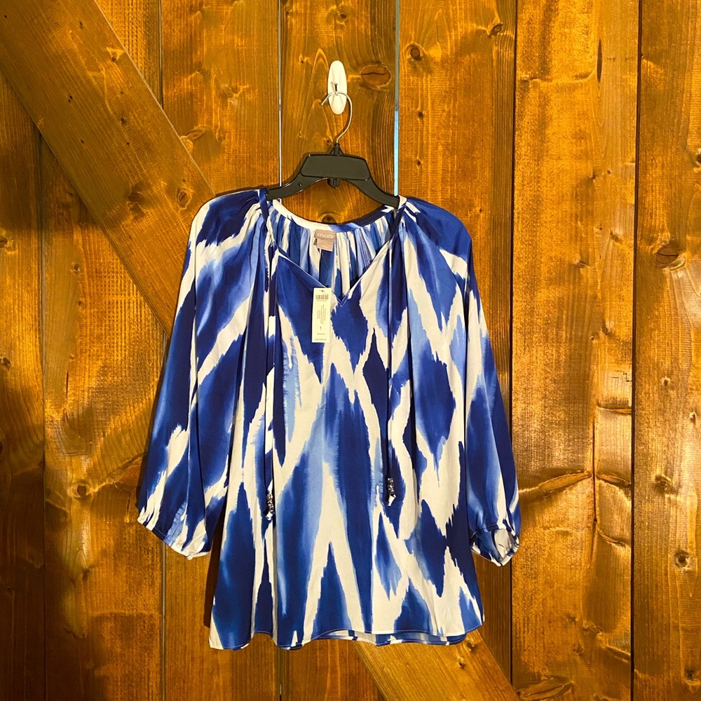 NWT Chico’s blouse size 1